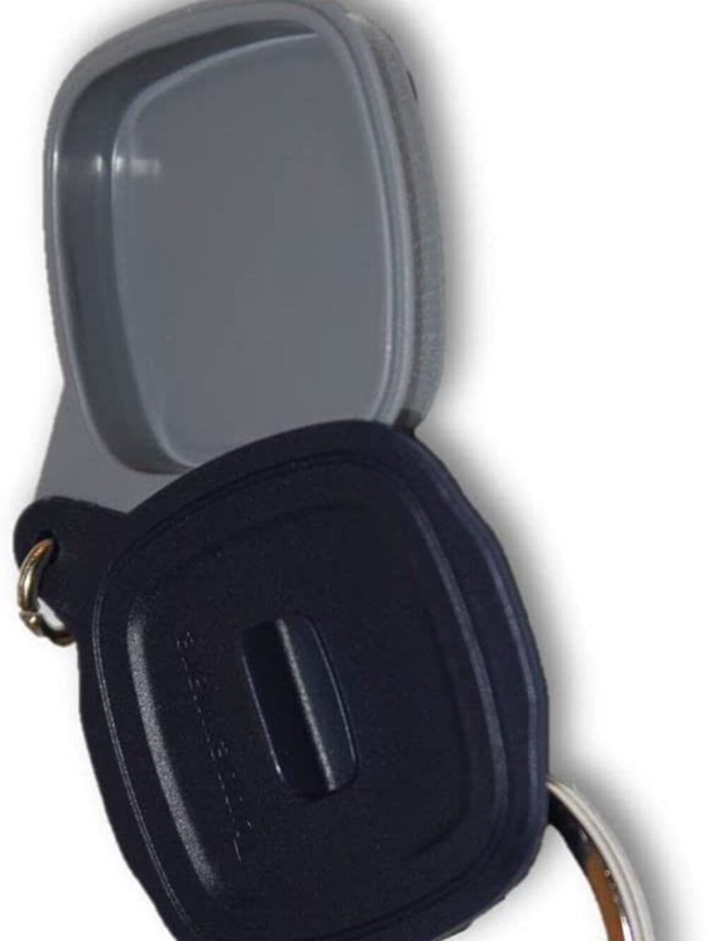 NOS Tupperware Micropro Grill Keychain Collectible Pill Keeper Travel Small